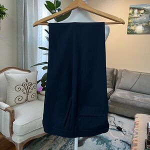 Haggar Dark Blue Trousers 34x32 Straight Fit